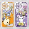 Cartoon Digimon Adventure Anime Soft Case For Xiaomi Redmi Note 14 12 11 13 Pro Plus 4G 5G 12S 11S 10S 10 9 9S 12C 13C 14C A3 A4