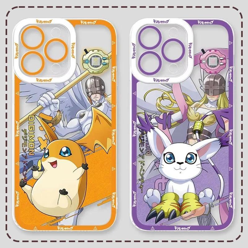 Cartoon Digimon Adventure Anime Soft Case For Xiaomi Redmi Note 14 12 11 13 Pro Plus 4G 5G 12S 11S 10S 10 9 9S 12C 13C 14C A3 A4