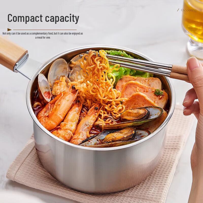ASD 316L Stainless Steel 16CM Saucepan