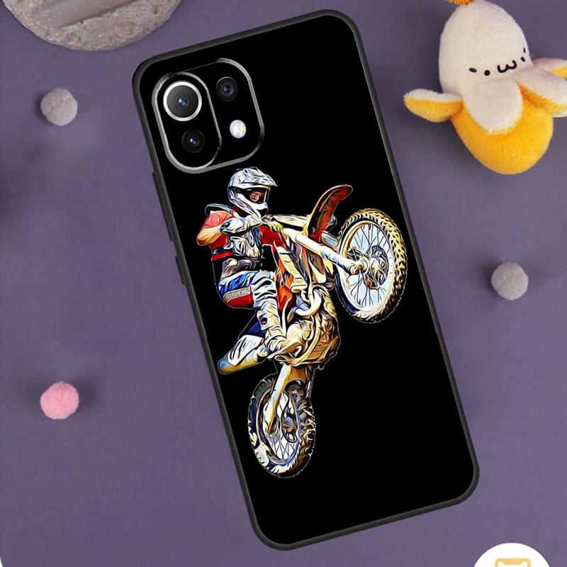 Freestyle Motocross Sport Case For Xiaomi 15 14 Ultra 13T 14T 15T 17 Pro Max POCO F8 Ultra F5 F6 F7 X5 X6 X7 Pro Cover