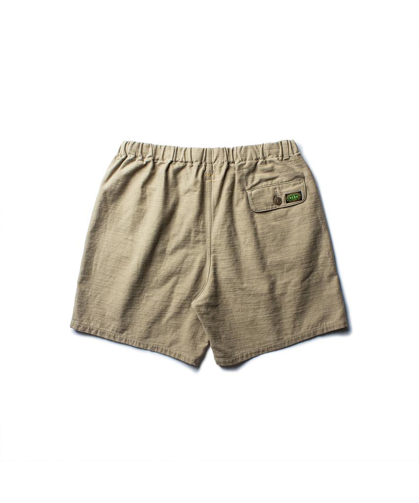 Deoleseukyu Cotton Slub Yosemite Camp Shorts [Rock Beige]