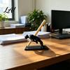 Warrior Pen Stand 3D Printed Knight Holder Medieval Desk Organizer Action Figure Ninja Themed Decor Pencil for Office Decorative Stationery