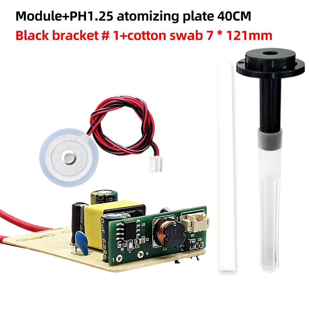 AC 100-240V Atomizer Module High Pressure Humidifier DIY 108KHZ Wide Voltage Single Spray for Plants Hydration Experiment