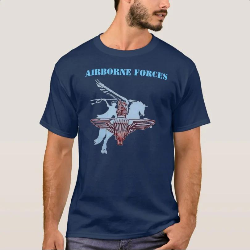 

Fantastic Pegasus and The Parachute Regiment Cap Badge TShirt 100 Cotton ONeck Short Sleeve Casual Mens Tshirt Size S3XL 4XL