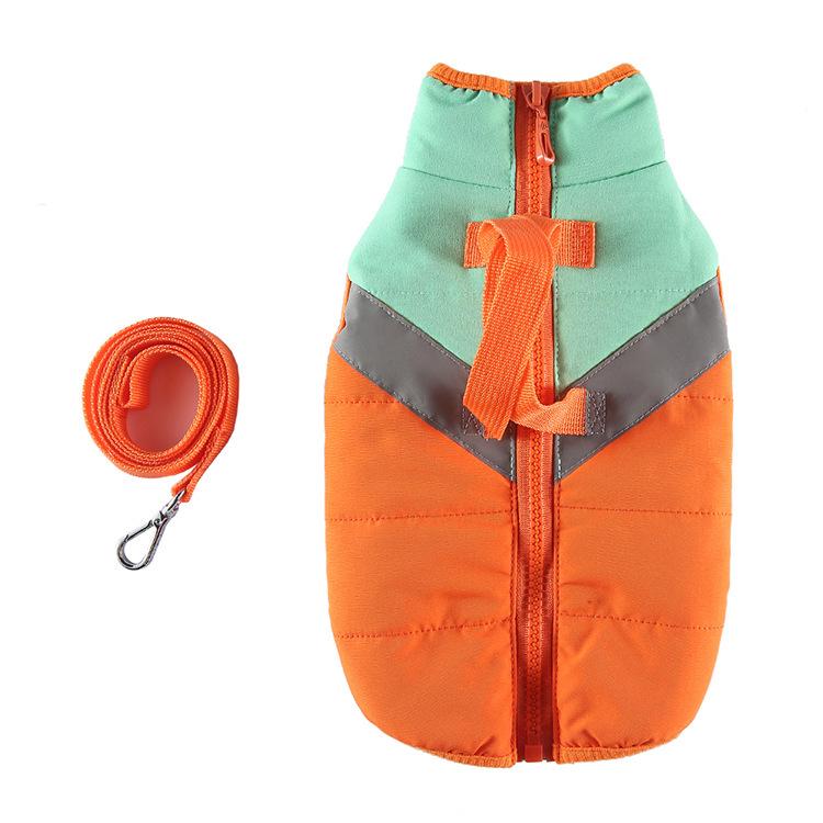 Waterproof Warm Dog Jacket: Thickened Cotton Velvet for Cold Protection, Winter Outdoor Pet Clothing
