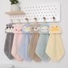 1PC Cartoon Hanging Hand Towel Soft Coral Kitchen Towel Cute Kids Child baby Quick Dry Bathing Towel