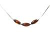 Cognac Amber Necklace - Baltic Amber Collier