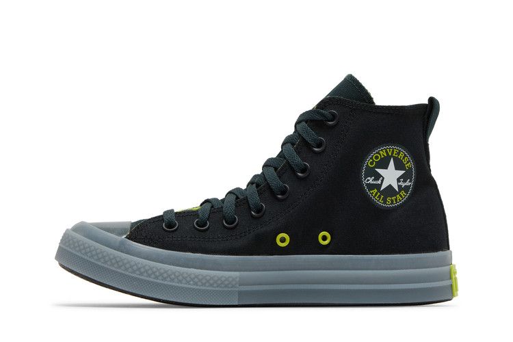 Converse Chuck Taylor All Star CX Fleece Lined High 'Black Lime Twist'