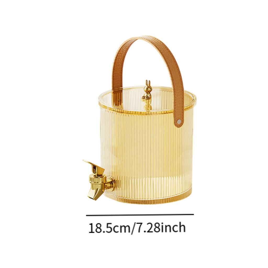 Fridge Beverage Dispenser Water Jug With Tap Large Capacity Cold Kettle Juice Jug Cold Kettle Cool Water Bucket for Home