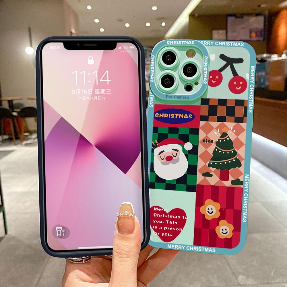 For iPhone Samsung Huawei Honor Xiaomi Redmi OPPO Realme Vivo Phone Case Painted Pattern Soft Rubber Full Cover Camera Protection Design Shell