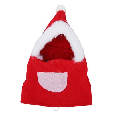 Vestiti Cosplay Uccello con Anello Felpa con Cappuccio Regolabile Confortevole Costume di Natale Uccello con Gancio e