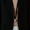 Soorium BIG DROP SCARF NECKLACE