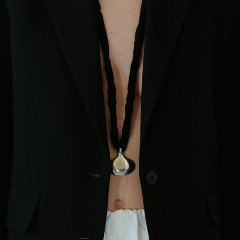 Soorium BIG DROP SCARF NECKLACE