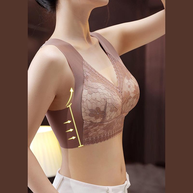 Gather Small Chest Without Any Trace Fancy Underwear Women Lingerie Sexy Romantic Lingeries Woman 2024 Push Up New Women's