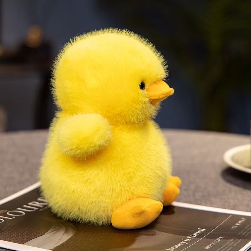18/25/32cm New Yellow Duck Doll Stuffed Plush Toy Handmade Doll Cartoon Anime Cute Pillow Children's Birthday Gift Fun Doll