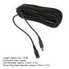 DC 12V 16.4ft Power Extension Cable for CCTV Camera LED Surveillance Camera