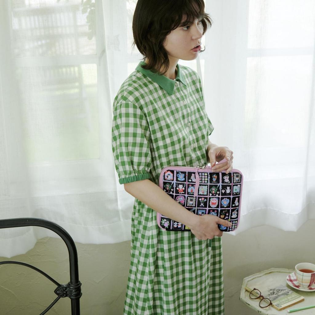 Almost Daily Large Drawer Pouch / Kitagishi Yumi / With Coffee