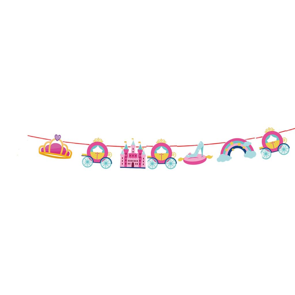 Children's Birthday Flag Kindergarten Shopping Mall Store Event Decoration Birthday Party Party Cartoon Pennant Flag