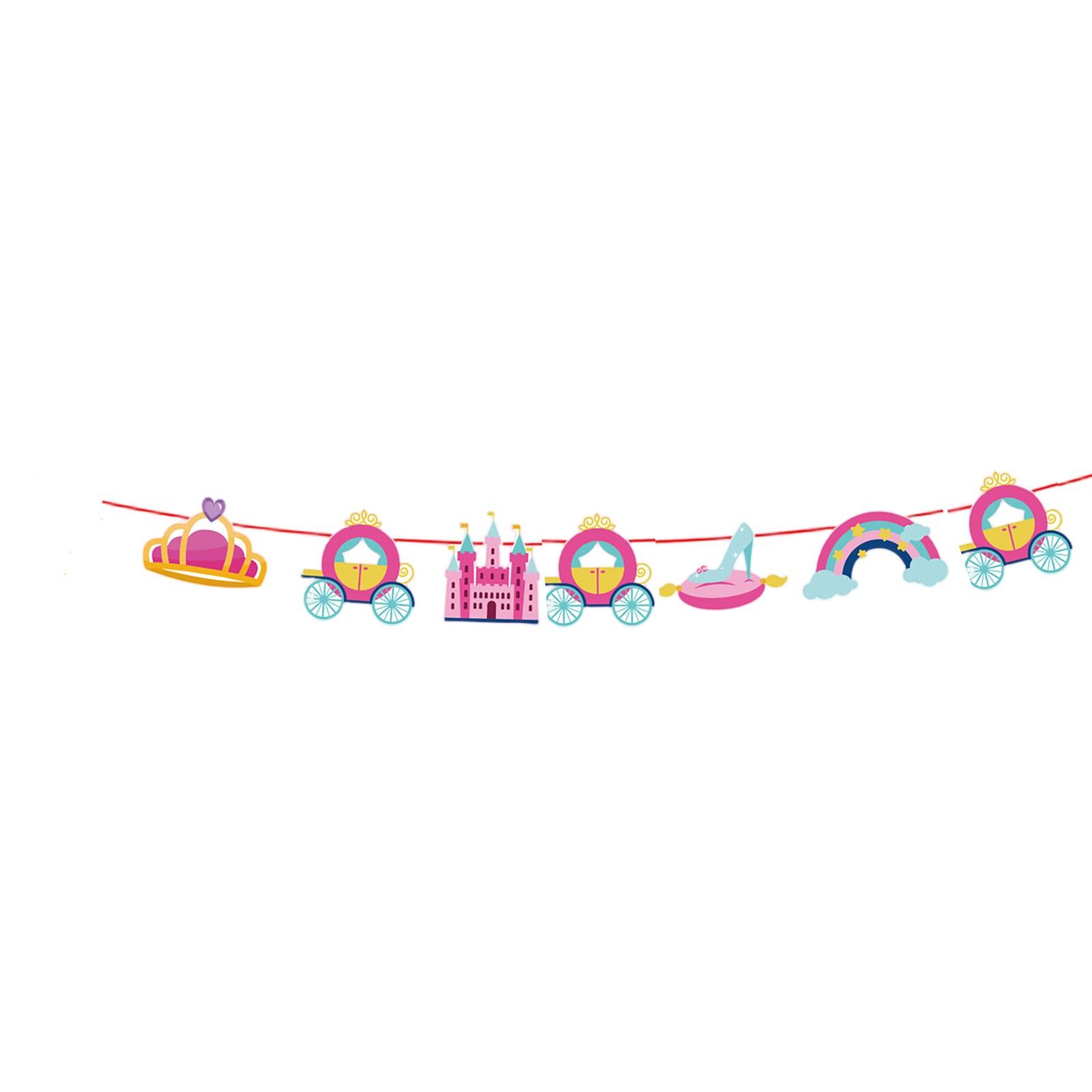 

Детский флаг на день рождения Детский сад Торговый центр Магазин Оформление мероприятия Вечеринка на день рождения Вечеринка Мультяшный флаг-вымпел One Size