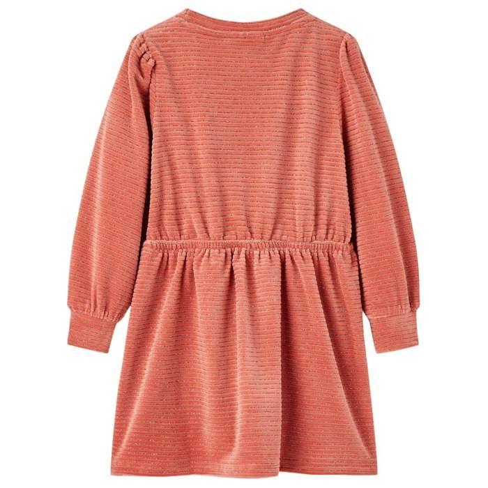 Kids Dress with Long Sleeves Medium Pink 92/104/116/128/140