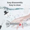 Dual-Voltage Baby Food Processor: 110V/220V Handheld Electric Mixer for Home Use