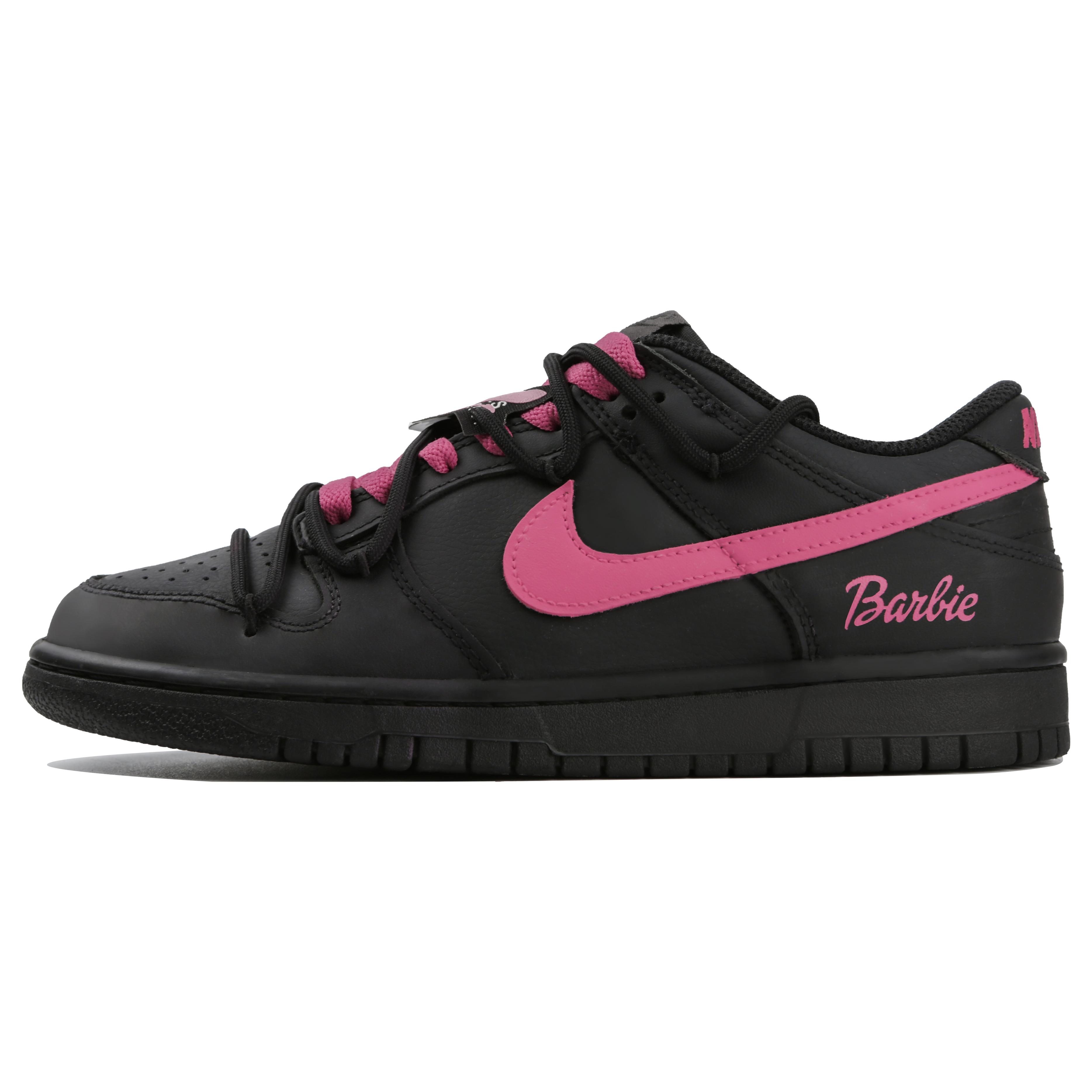 Nike Dunk Low top Skateboard Shoes GS Black Pink DH9765-002(Team4-) 36