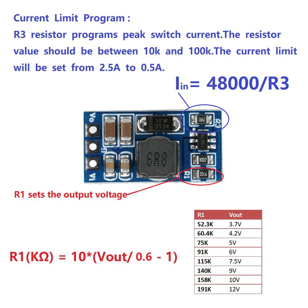 Step Up Module Boost Converter for LED Motor 7W 2.6-5.5 To 5v 6v 9v 12V ND0412SA Step Up Module   Step Up Module
