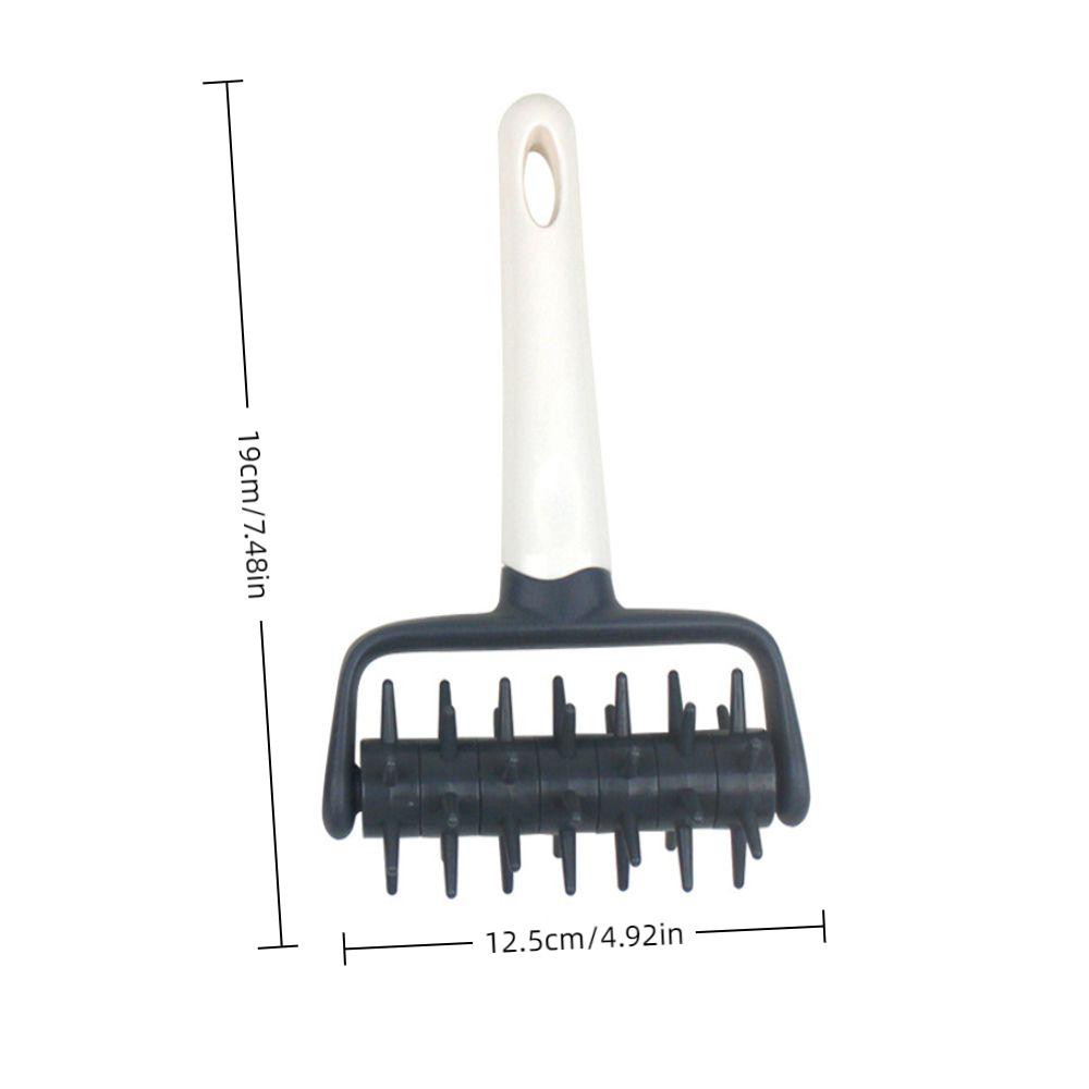 Gear Pizza Rolling Needle Food Grade Pizza Docker Roller Dough Puncher  Kitchen Baking Tool