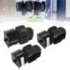 3D Printer Hot End Kit with Silicone Cover Chrome Plated Brass Heating Block 3D Printer Extruder Hot