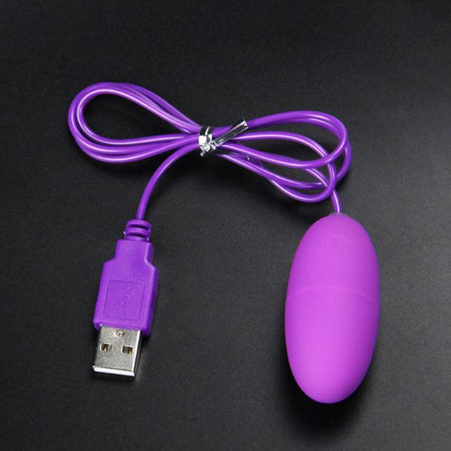 USB Mini Single and Double Jumping Egg Masturbation Device Adult Sexy Toys Waterproof