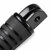 Front Footrest Replacement Set for GSX1300R 1999-2019, ABS Construction with Grooves Across Foot-Contact Areas