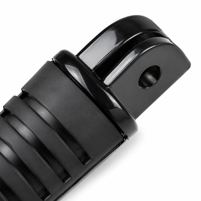 Front Footrest Replacement Set for GSX1300R 1999-2019, ABS Construction with Grooves Across Foot-Contact Areas