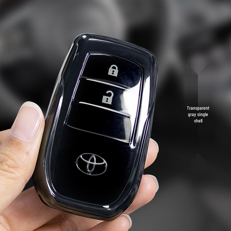 Kryt na klíč Toyota pro Alphard, Frontlander, Sienna, Crown, Kluger, RAV4 - Průhledné ochranné pouzdro