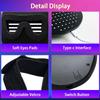 Led Mask with Gesture Sensing LED Lighted Face Mask for Costume Cosplay Party Masquerade Halloween