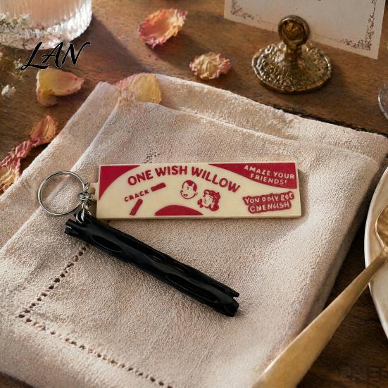 Tragbare Glücksbringer Ein Wunsch Weidenzweig mit Schachtel, 3D-gedruckter Wunsch-Wunsch-Schnappstock, Zeremoniebedarf Zerbrechlicher Magischer Charm für Spirituelle