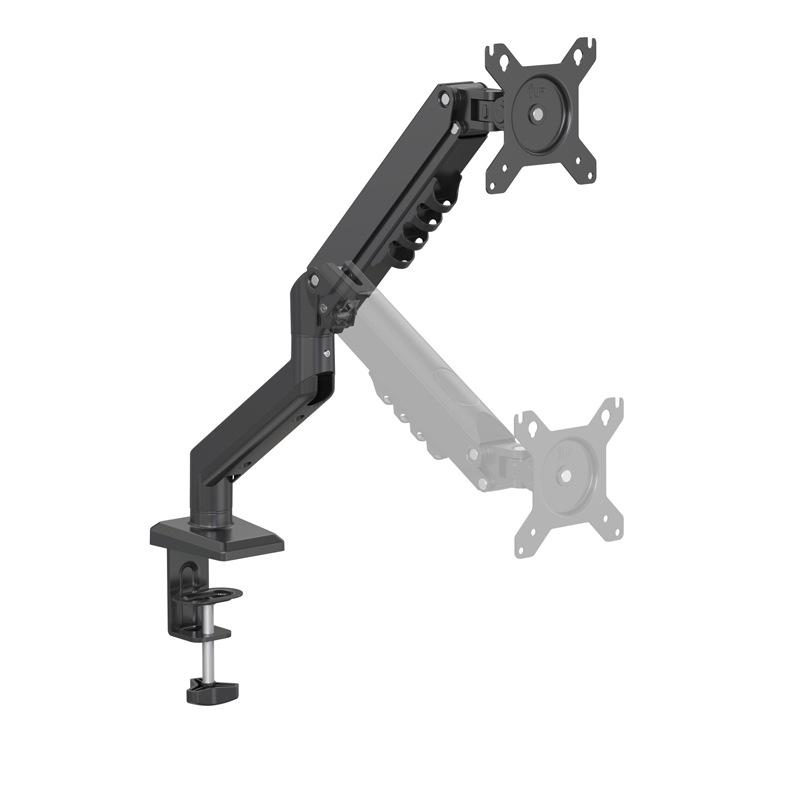 32-inch Black Pneumatic Lift Monitor Stand for E-sports - DA105-B, Supports up to 9kg