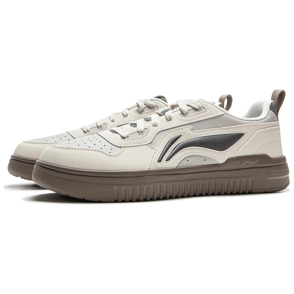 Li Ning Cyan Cloud Slip Resistant Cushioning Abrasion Resistant Lightweight Breathable Low Top Skateboard Shoes Men's AGCV101-2