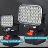 3/4/5/8in LED Work Light Adjustable High Brightness Outdoor Searchlight Universal Portable Work Lights