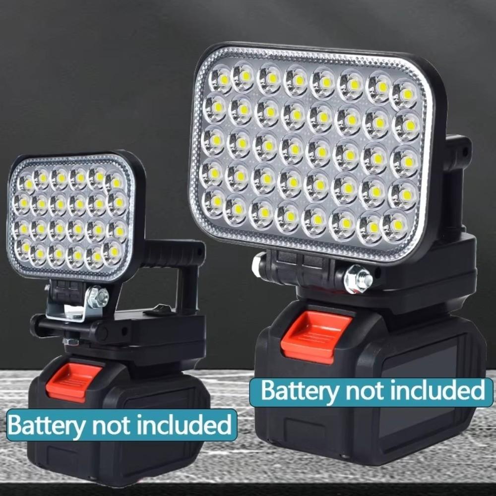 3/4/5/8in LED Work Light Adjustable High Brightness Outdoor Searchlight Universal Portable Work Lights