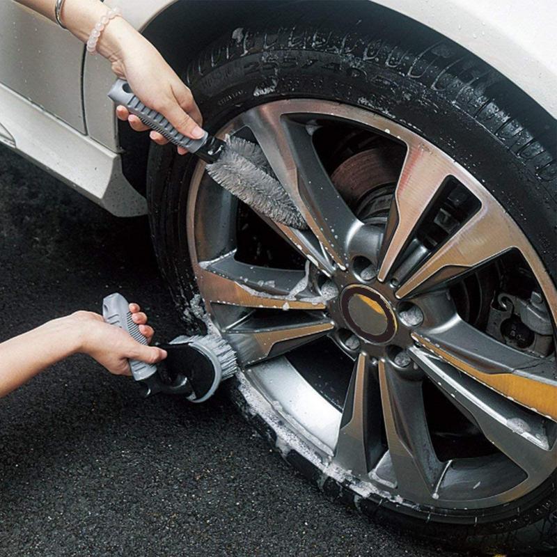 6pcs Nano Car Wash Brush Kit Auto Interior Cleaning Brush Set Car Detailing Cleaning Tools Kit Car Wash Supplies