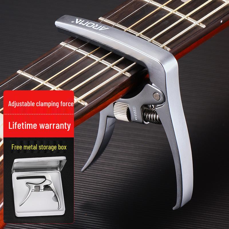 Anoma AC30 Adjustable Electric & Acoustic Guitar Capo with Specific Clamping Force