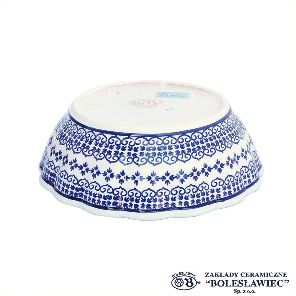 Základy Keramické Keramické Bolesławiec Mísa Polská keramika Bolesławiec/Závody (MISKA) 21cm-922