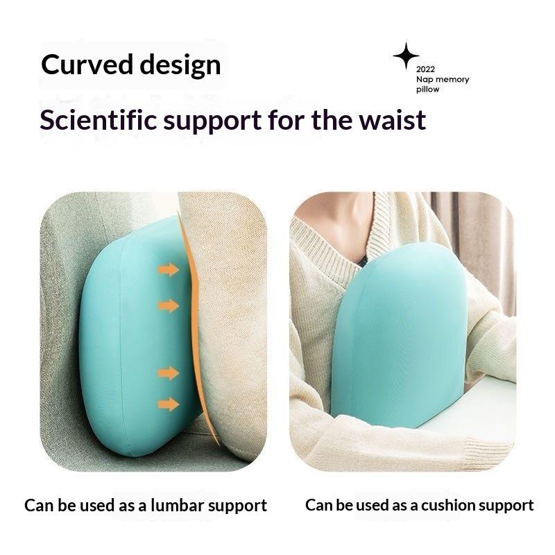 Ergonomisches Memory-Schaumstoffkissen Druckentlastend Verstellbare Höhe Geeignet für Alle Schlafpositionen Bett Sofa Verwendung
