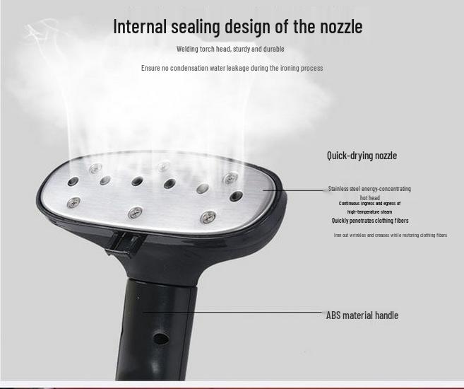 Jielihe High-Power Stand-Up Garment Steamer and Handheld Iron for Clothing Stores and Homes