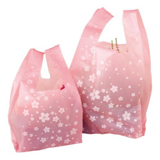 HEADZ Shopping 30 X 55 X Sakura Japanese 100 with Hook Perfect for School Entrance and Bags, 15cm, Large, Pink, Pattern, Bags, Hole, Tourism,