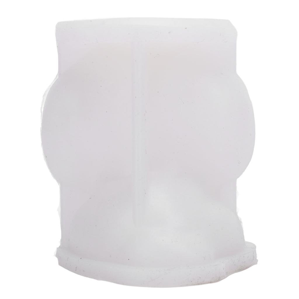 Silikonowa Forma do Lodu Kreskówkowy Wygląd Łatwe Wyjmowanie Wielofunkcyjna Silikonowa Forma do Świec DIY na Puszkę