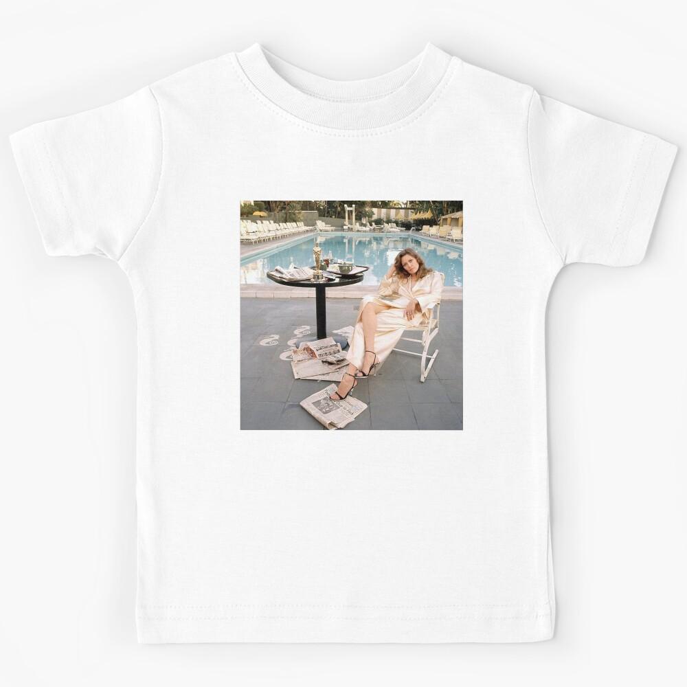 Vintage Girl In Pool With Throphy Kids T-Shirt 110