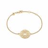 [Daisy London] Chakra 18k Gold Plated Bracelet 5-Piece Pendant Bracelet