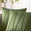 Wavy Line Velvet Pillowcase - Modern Minimalist Living Room Decor
