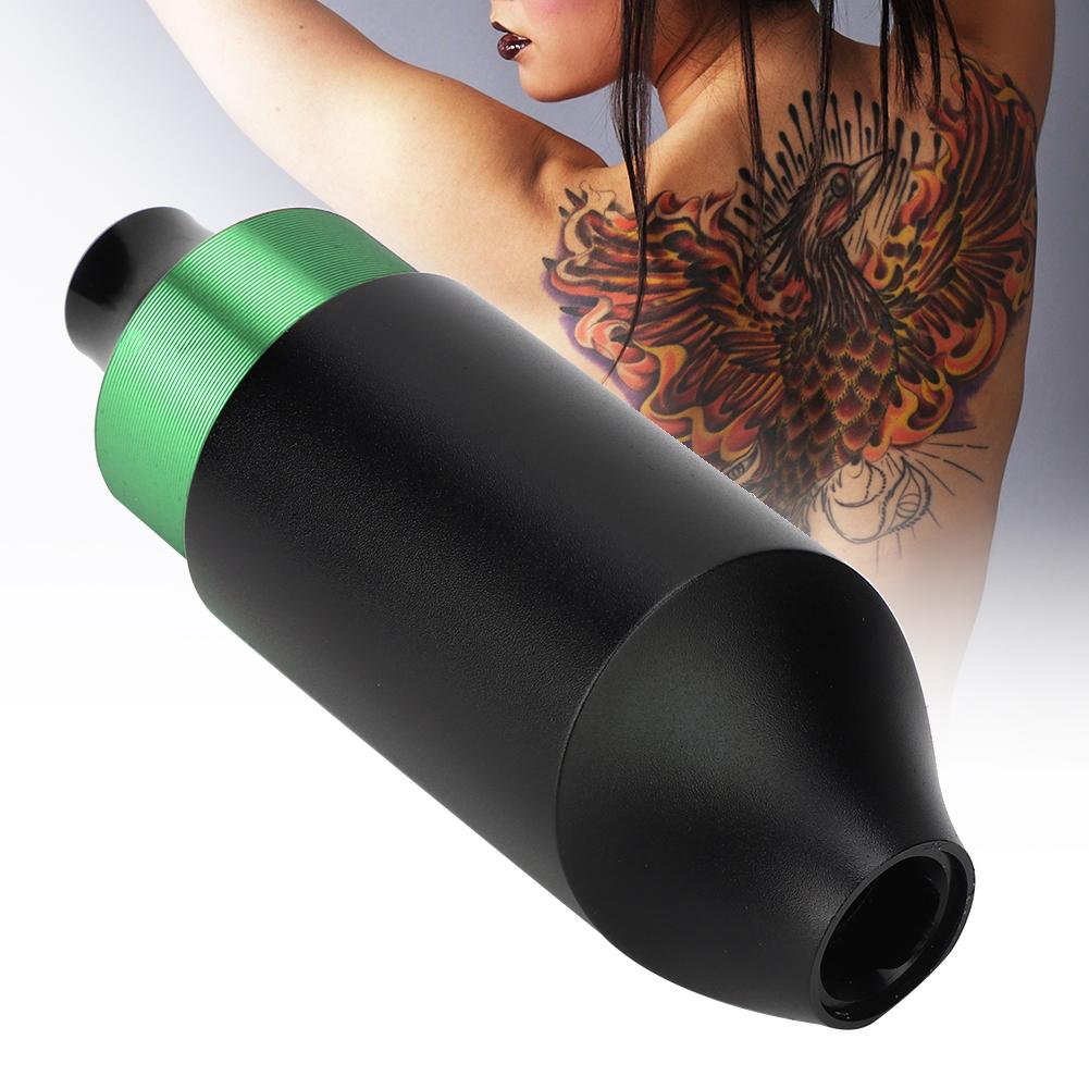 Professionell DC-gränssnitt Elektrisk Tatueringspenna Maskin Stark Motor Tatueringsartisters VerktygGrön